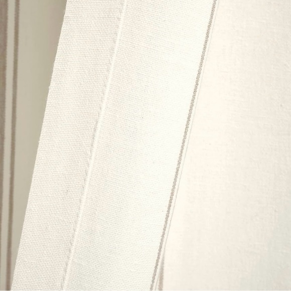 Lush Decor Farmhouse Stripe Yarn Dyed Cotton Window Curtain Pnl Pair - Picture 5 of 9